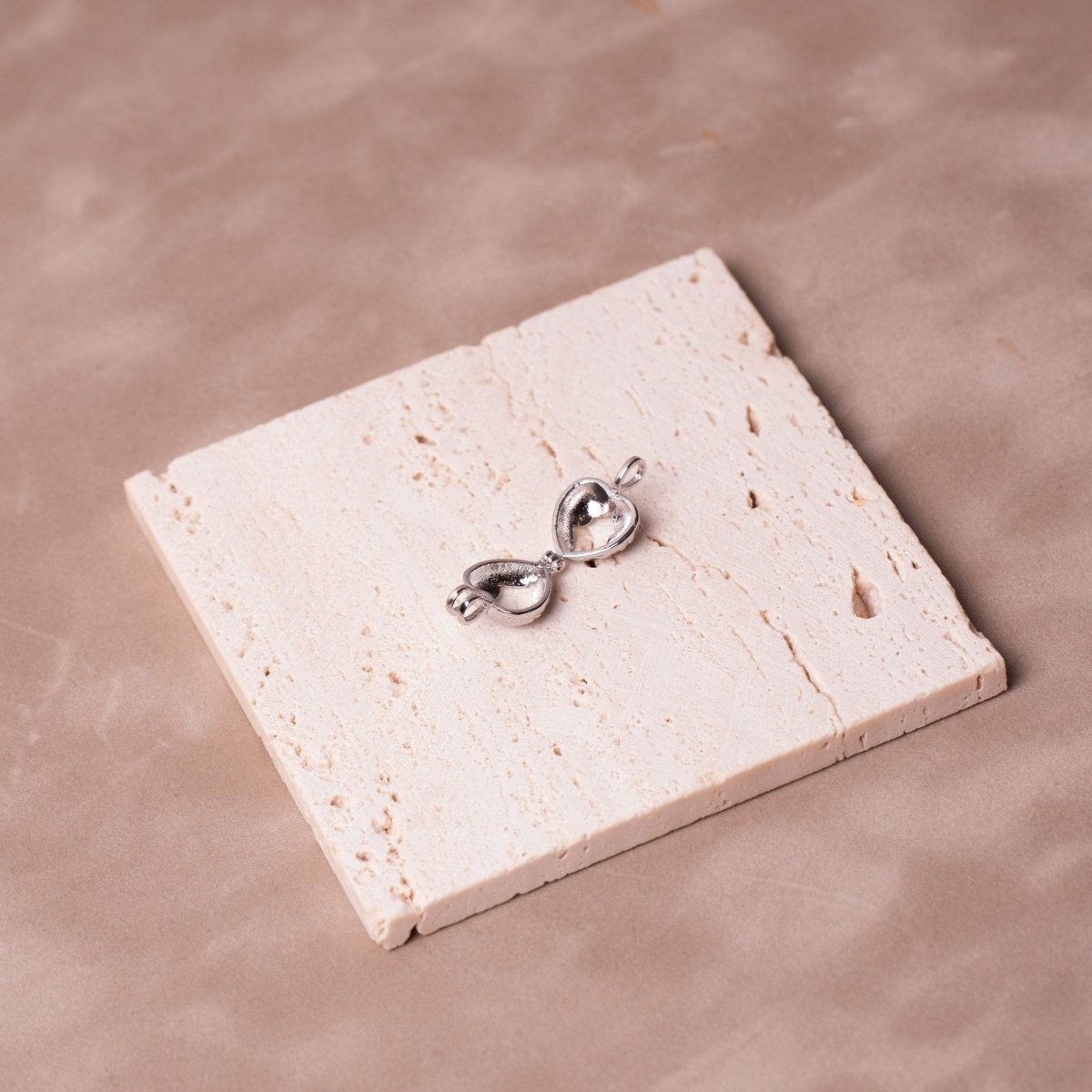 Collar con perla natural Experiencia Capped Heart - regalo con significado para mujer